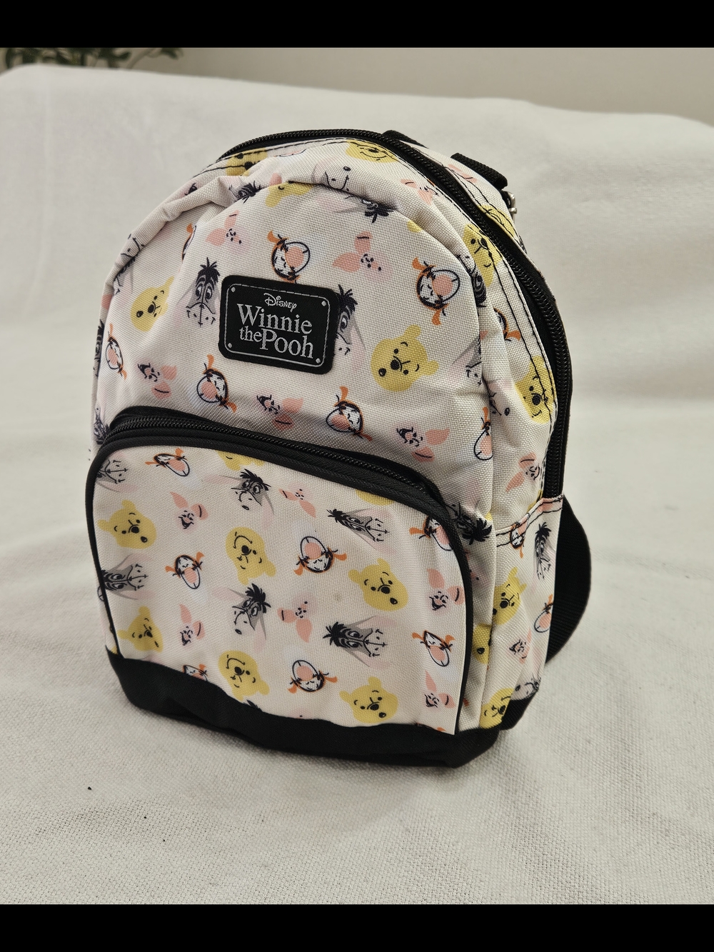 Disney Winnie the Pooh Mini Backpack - 10" Canvas Disney Pooh Backpack
